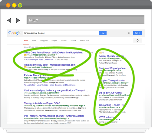 Adwords screenshot